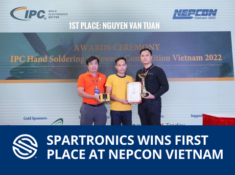 Spartronics wins first place at NEPCON Vietnam